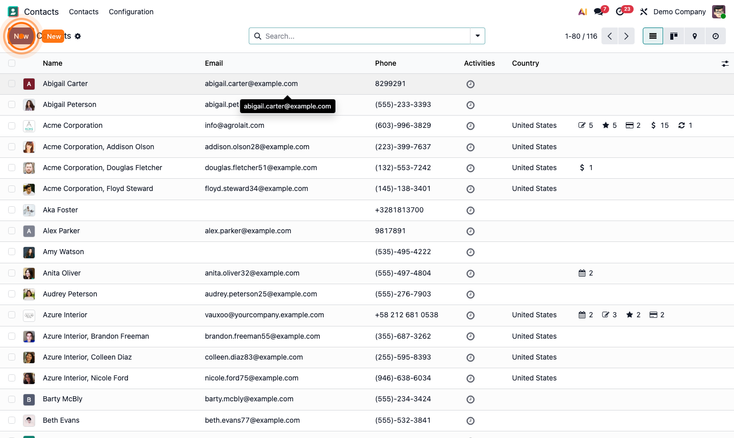 Step 2: Tags configuration list showing colour-coded tags with edit and delete options