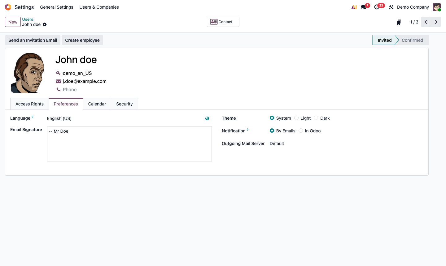 Step 5: API keys list with name, created date, and action to generate a new key